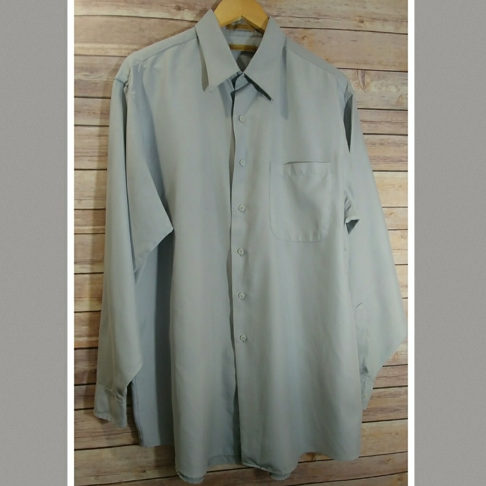Milano Uomo 🌠 Grey Long Sleeve Man Shirt